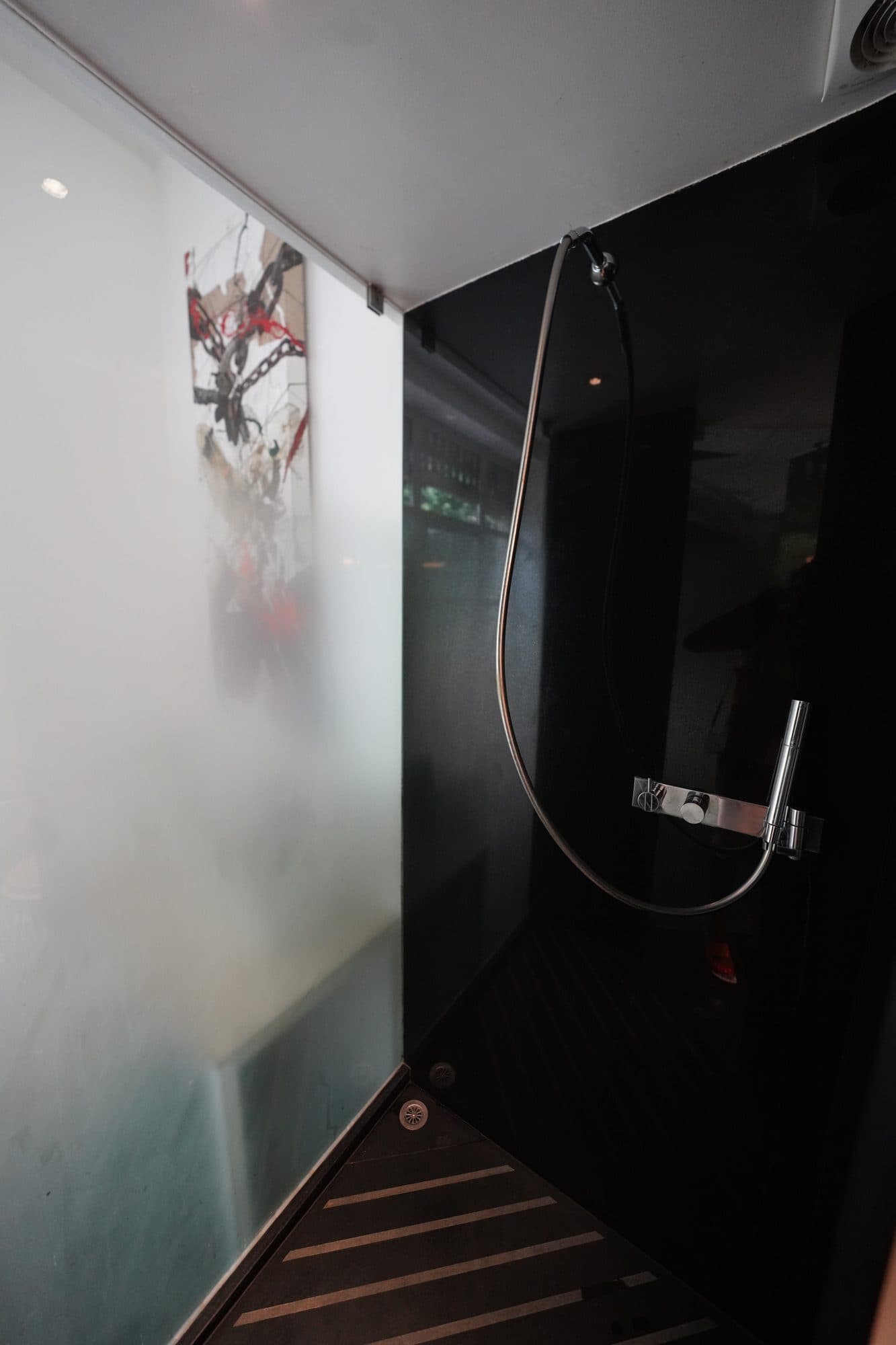 La douche à l'italienne
