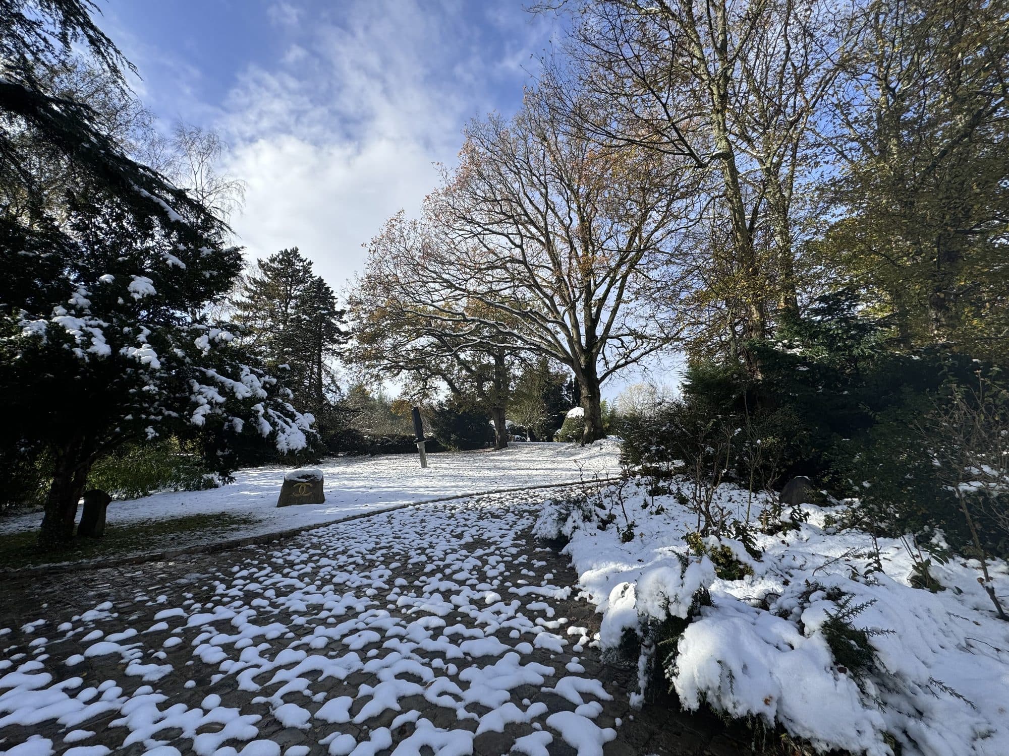 L'allée pavée