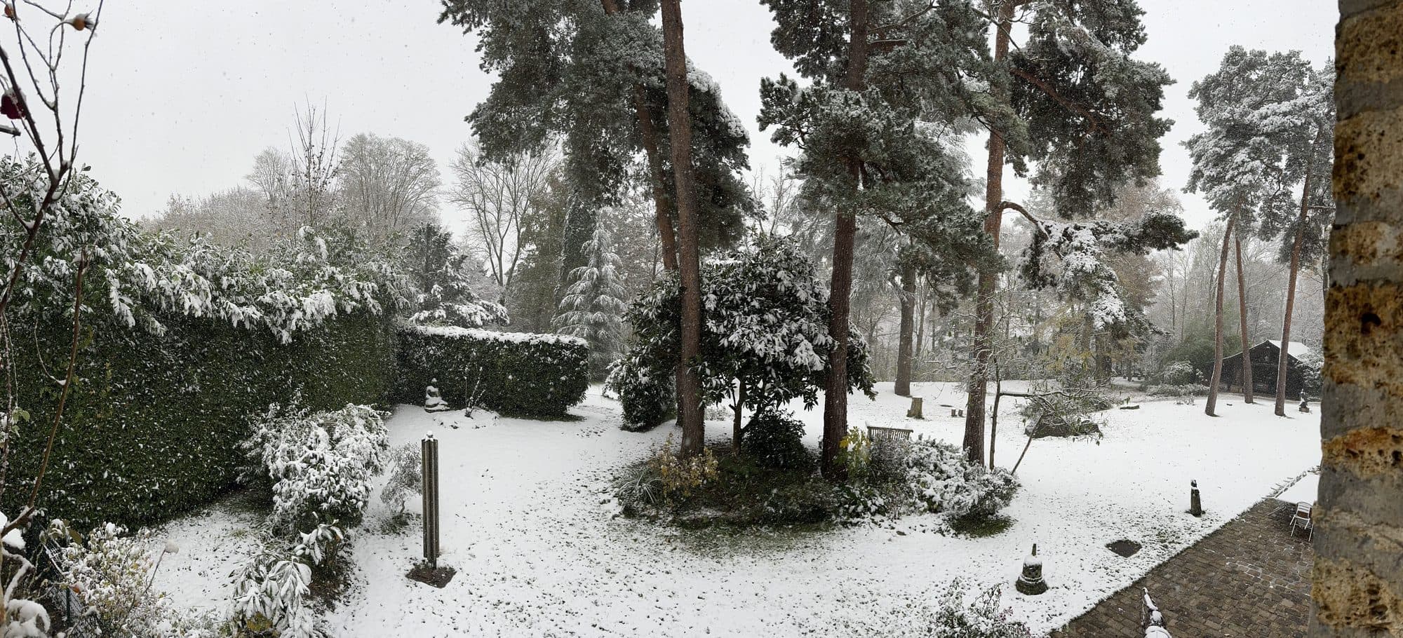 Le domaine en hiver